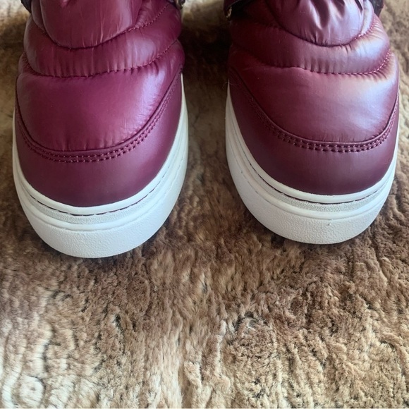 Michael Kors Stirling Embellished Quilted Recycled Polyester High-Top Sneaker - Picture 5 of 13